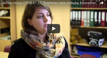 Read more about the article Švietimas apie prekybą žmonėmis. Laida “Arčiau mūsų”