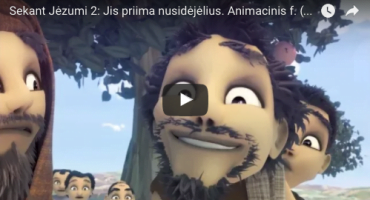 Read more about the article Sekant Jėzumi #2: Jis priima nusidėjėlius. Animacinis filmas