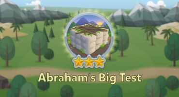 Read more about the article 04. Vaikų pamokėlė – Abraomo išbandymas