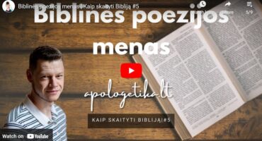 Read more about the article Biblinės poezijos menas