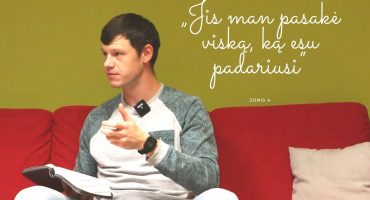 Read more about the article Jėzus, samarietė ir valdininko (ne)tikėjimas (@ Agapės Connect vakaras)