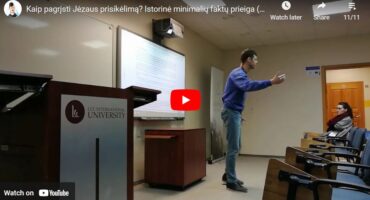 Read more about the article Kaip pagrįsti Jėzaus prisikėlimą? Istorinė minimalių faktų prieiga