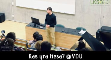 Read more about the article Kas yra tiesa? (Laurynas Jacevičius @VDU)