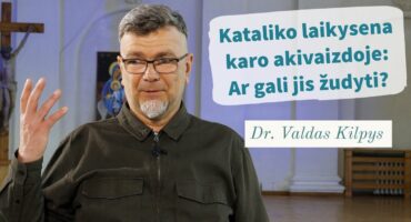 Read more about the article Kataliko laikysena karo akivaizdoje: Ar gali jis žudyti? Dr. Valdas Kilpys