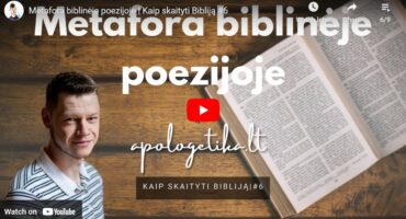 Read more about the article Metafora biblinėje poezijoje