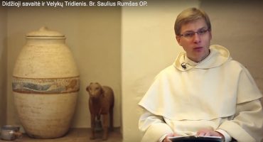 Read more about the article Didžioji savaitė ir Velykų Tridienis. Br. Saulius Rumšas OP.