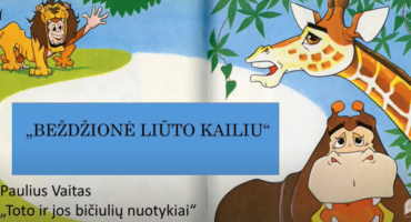 Read more about the article Biblijos pamokėlė vaikams BEŽDŽIONĖ LIŪTO KAILIU