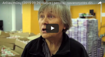 Read more about the article Išėjus į pensiją – savanorystės džiaugsmai. Laida „Arčiau mūsų”
