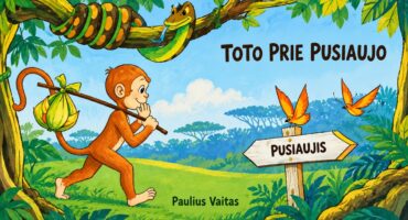 Read more about the article Biblijos pamokėlė vaikams TOTO PRIE PUSIAUJO