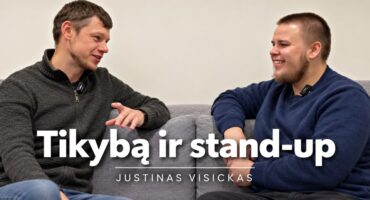 Read more about the article Krikščionis stand-up komikas | + Justinas Visickas