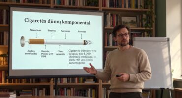 Read more about the article Visa tiesa apie rūkymą: A. Verygos paskaita (2)