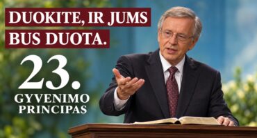 Read more about the article Biblijos studijos #23. Dievo dosnumo savuoju nepranoksime